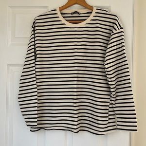 Zara Striped Long Sleeve Top